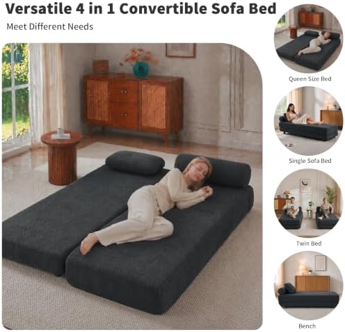 80-Inch Upholstered Daybed, Chaise Lounge Chair Indoor - Image 3