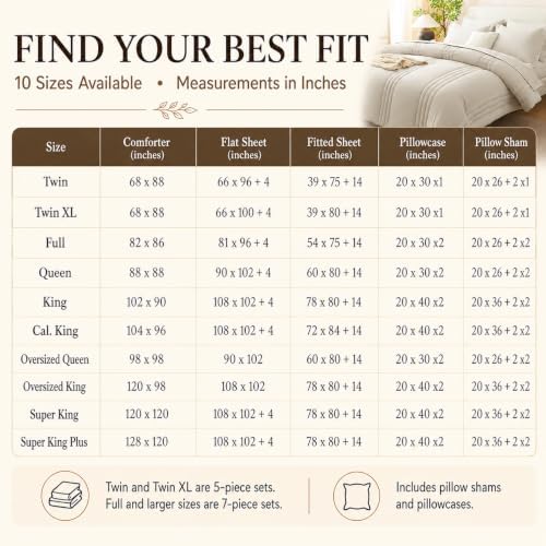 CozyLux Full Size Comforter Sets Olive Green - Image 6