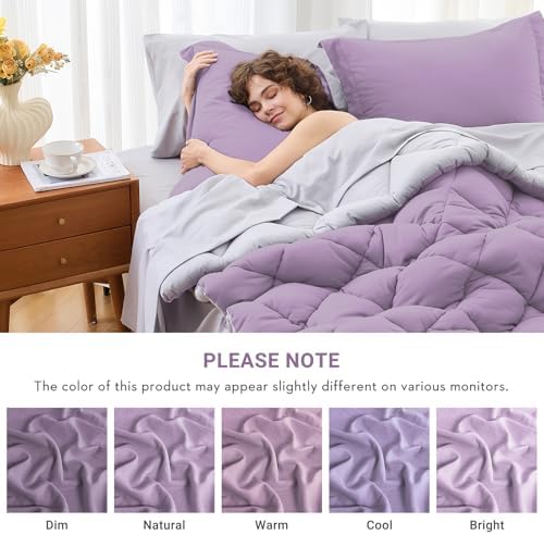 MUXHOMO Twin Comforter Set 5 Pieces - Image 4