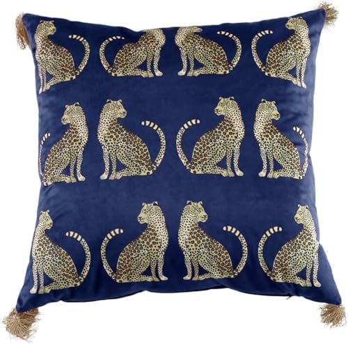 Luxury Velvet Decorative Leopard Throw Pillow Covers by WelcometoXSlive