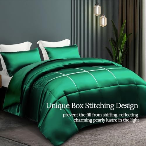 Whale Flotilla Reversible Fluffy Satin King Comforter Set - Image 2
