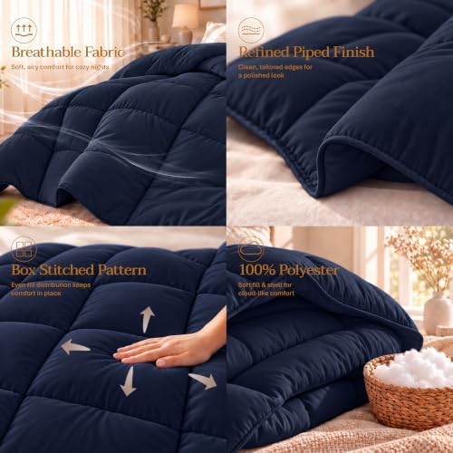 Utopia Bedding Duvet Insert, Comforters Queen Size 88 x 88 Inches - Image 6