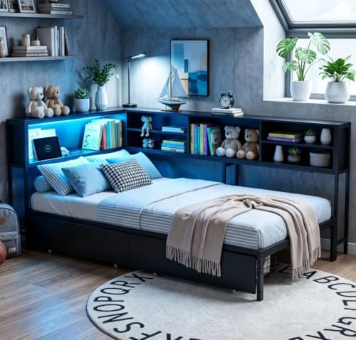 Bellemave Twin Corner Bed Frame by Bellemave