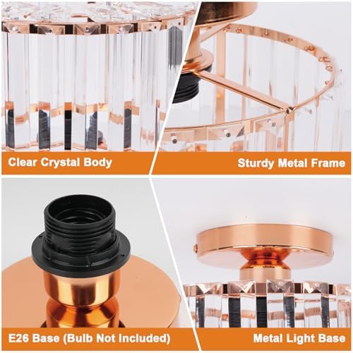 FRIDEKO HOME Crystal Ceiling Light - Image 6