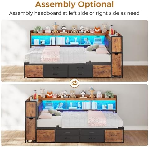 MSmask 14 Inch Corner Bed Frame - Image 7