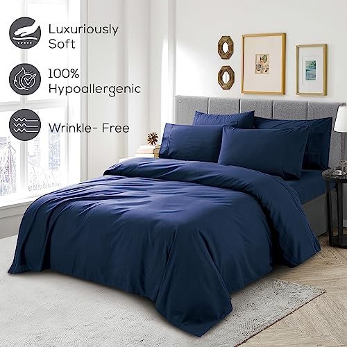 Mueller UltraTemp 6 PC Queen Sheet Set - Image 5