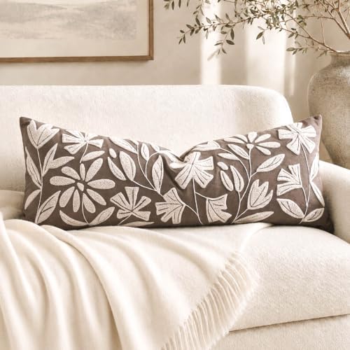 BlissBlush Fall Long Lumbar Pillow Cover 14x36 by BlissBlush