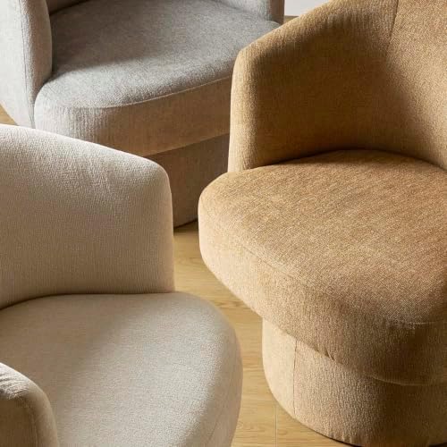 Mopio Orbix Swivel Accent Chair, Upholstered - Image 3