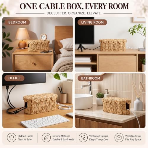 Patelai 2 Pcs Cable Management Boxes - Image 6