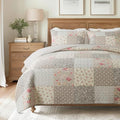 SLPR - Walk in the Cotswolds Patchwork Cotton Quilt Set, Queen by SLPR