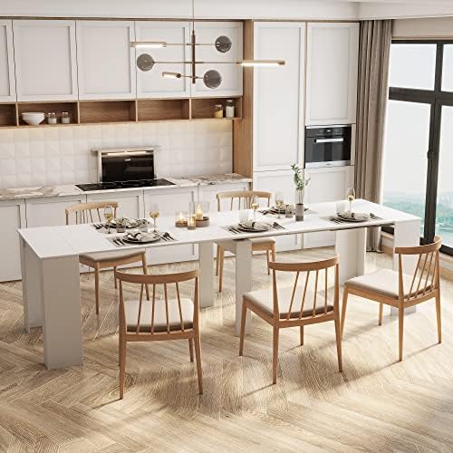Extendable Table, Expandable Dining Table - Image 3