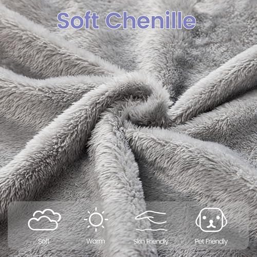 78” Convertible Sofa Bed, Full Size Sleeper Couch, Light Grey - Image 6