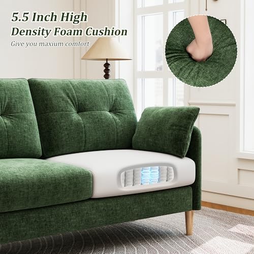 Hanherry Loveseat Sofa, 62.6" Small Couch - Image 5