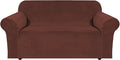 H.VERSAILTEX Stretch Velvet Loveseat Covers by HVERSAILTEX