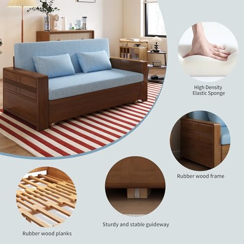 71" Convertible Sectional Sofa - Image 6