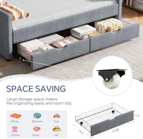 Upholstered Full Size Daybed - Image 6