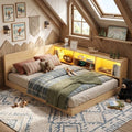 Full Corner Floor Bed with Reversible Bookcase by Mirightone