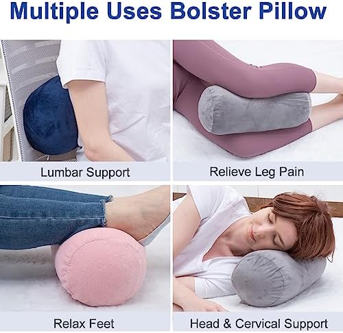 Round Cylinder Bolster Pillow - Image 3