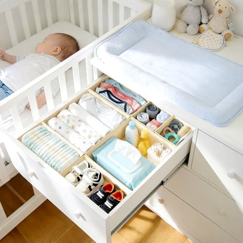 DIMJ Drawer Organizer Clothes - Image 3