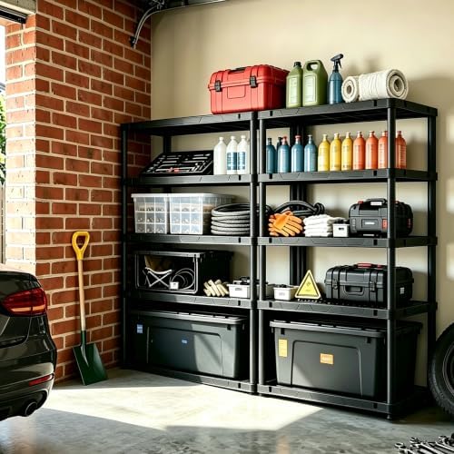 Plastic Storage Shelves, Heavy Duty Shelving Units - Image 2