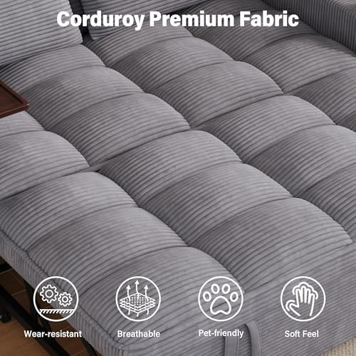 65'' Sleeper Sofa Pull Out Couches - Image 4