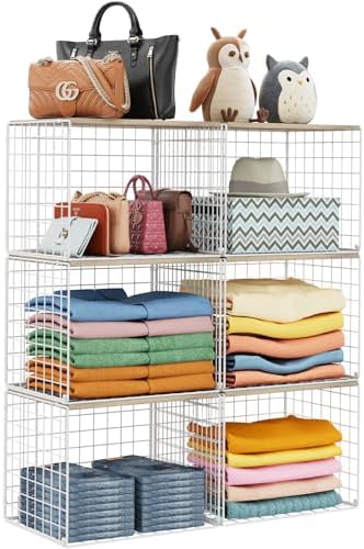 Widened and Heightened Large Capacity Closet Organizers And Storage Shelf by Cidaziya