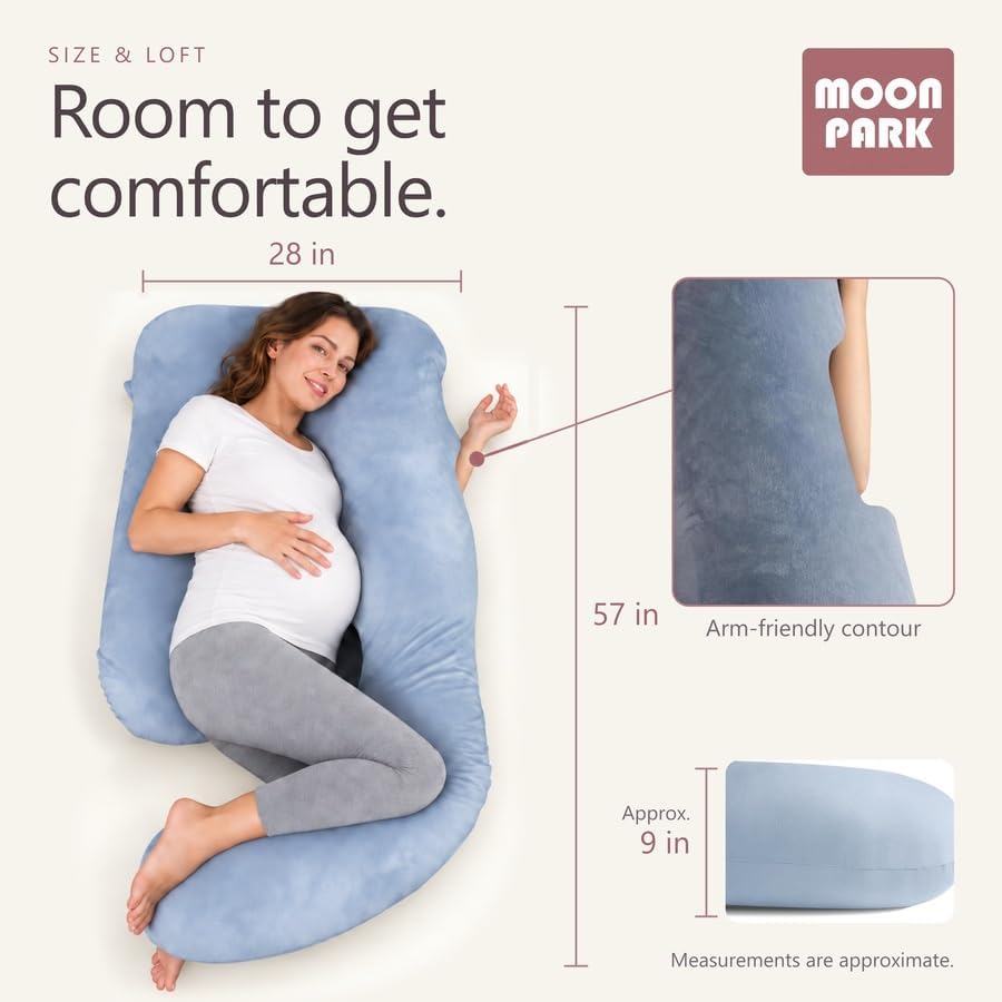 MOON PARK Pregnancy Pillows for Sleeping - Image 6