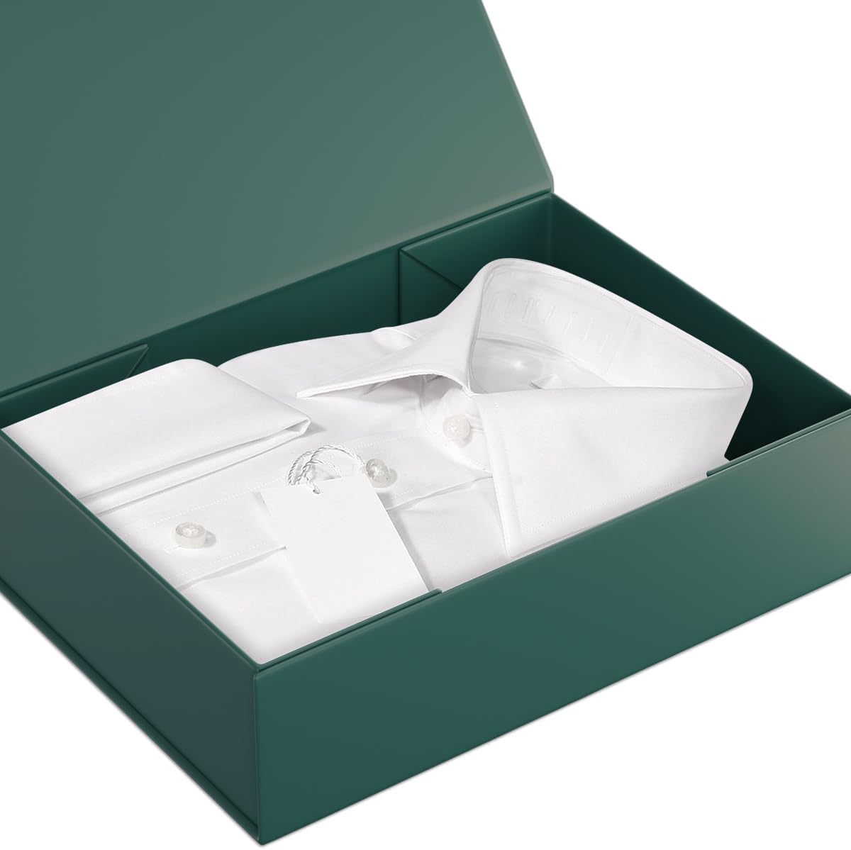 Green Gift Box 11.9" x 8.5" x 3.3" with Magnetic Closure Lid Gifts Boxe for Presents,Bridesmaid Gift Boxes,Cute Box,Birthday Gifts Boxe,Luxury for Gift Packaging, Magnetic Gifts Boxes for Wrapping Gift