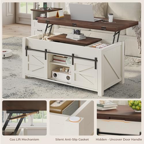 Lift Top Coffee Table for Living Room - Image 6