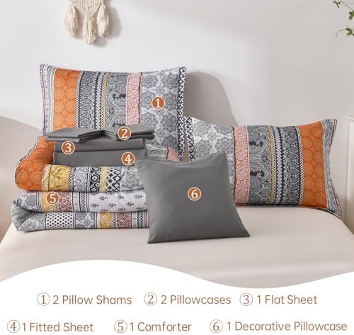 Cottolester Boho Comforter Set Queen Size - Image 7