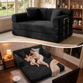 Sofa Bed, Boneless Couch Folding Floor Compression Loveseat Sleeper by BSHOMGI