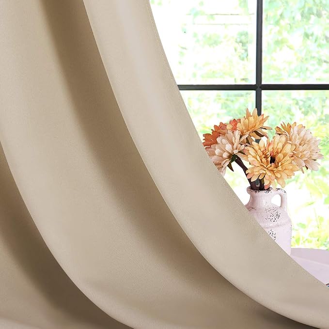 NICETOWN Room Darkening Curtain Panels - Image 4