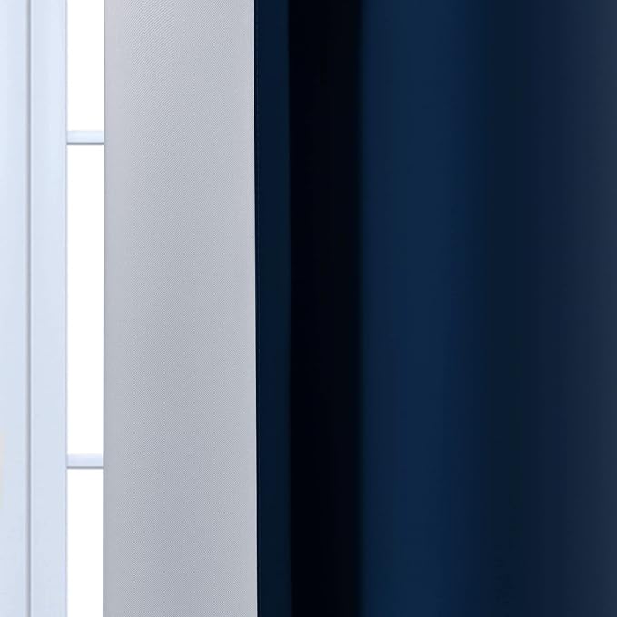 Yakamok 72 Inch Length Light Blocking Grommet Window Drapes - Image 5