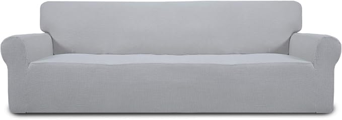 Easy-Going Stretch 4 Seater Sofa Slipcover 1-Piece Sofa Cover Furniture by Easy-Going
