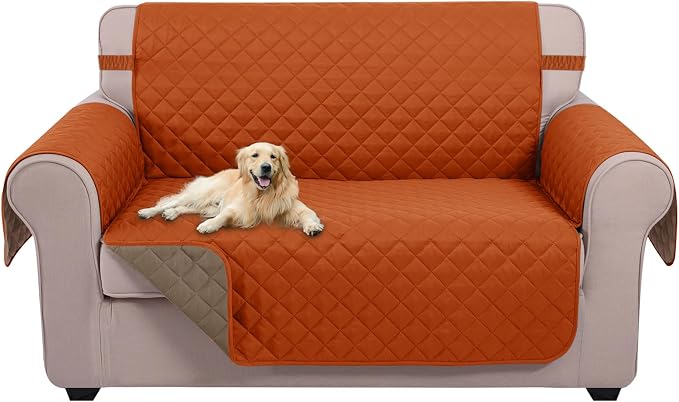 U-NICE HOME Loveseat Sofa Cover Reversible Couch Cover by U-NICEHOME