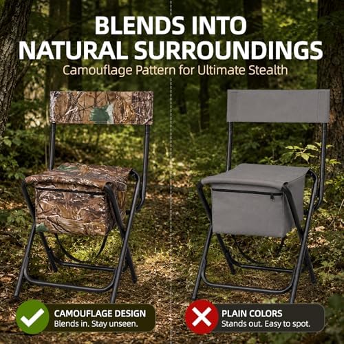Portable Folding Hunting Chair - Image 5