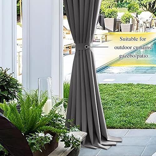 NICETOWN Strong Magnetic Curtain Tiebacks - Image 6