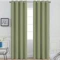Yakamok Blackout Curtains for Bedroom, Thermal Insulated Blackout Grommet Top by Yakamok