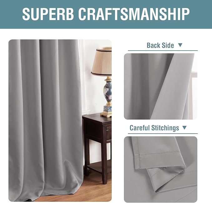 H.VERSAILTEX Blackout Curtain for Living Room Thermal Insulated Window - Image 3