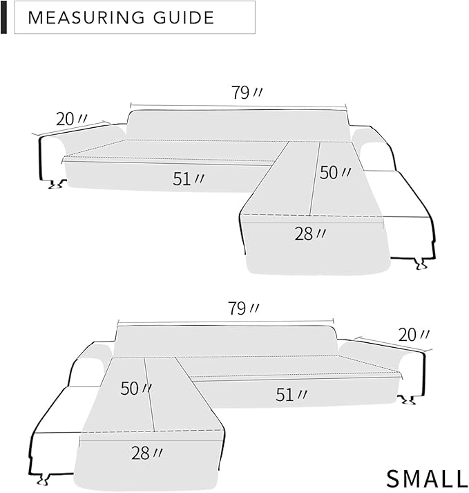 Easy-Going L Shape Sectional Couch Cover - Image 6