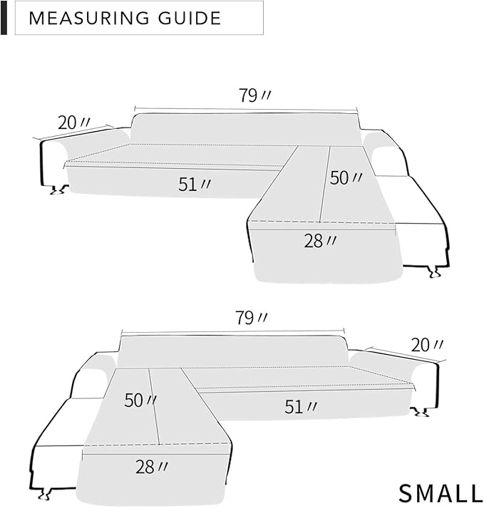 Easy-Going L Shape Sectional Sofa Cover - Image 6