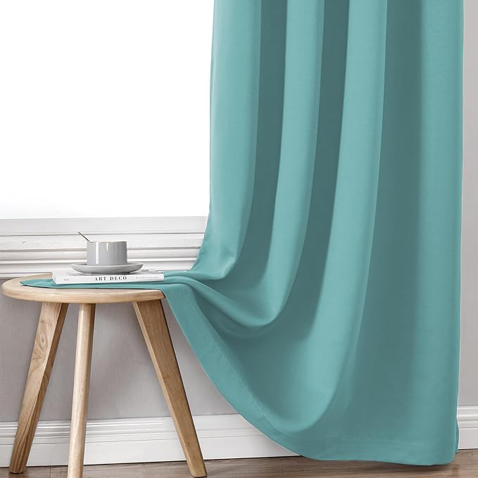 ChrisDowa 100% Blackout Curtains 54 inch Long - Image 7