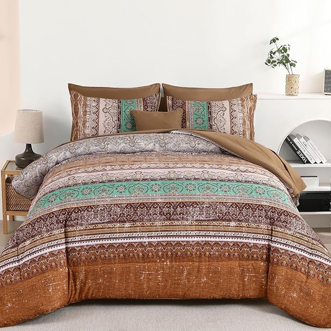 Cottolester Boho Full Comforter Set by Cottolester