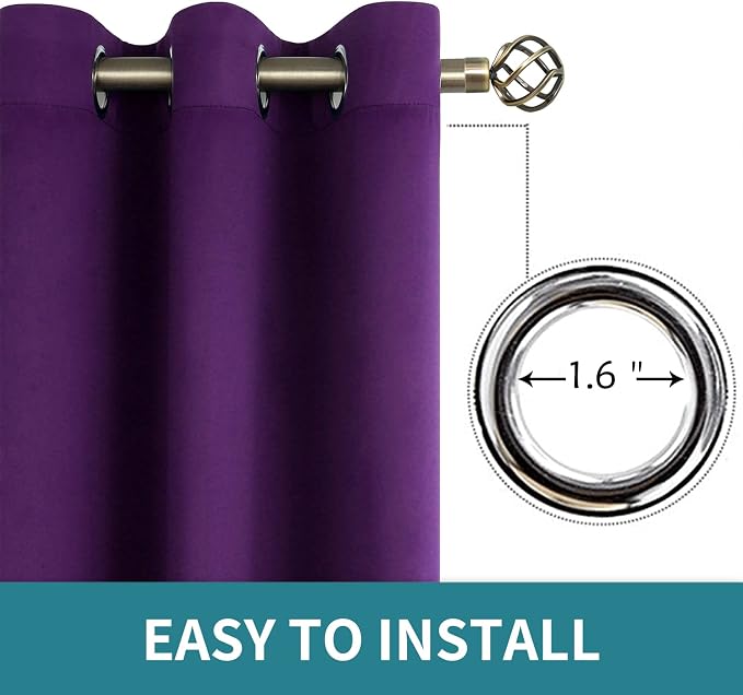 BGment Blackout Curtains for Bedroom - Image 5