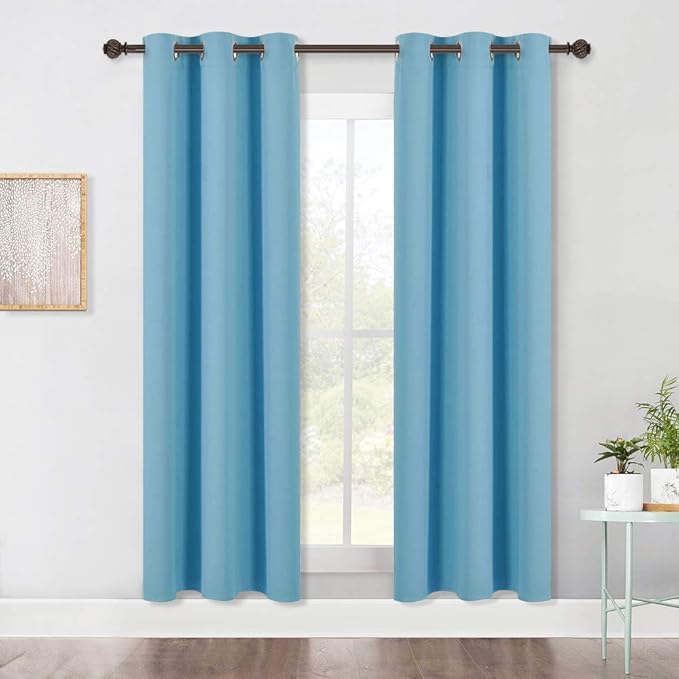 NICETOWN Window Treatment Blackout Curtain Panels, Home Décor Thermal Insulated by NICETOWN