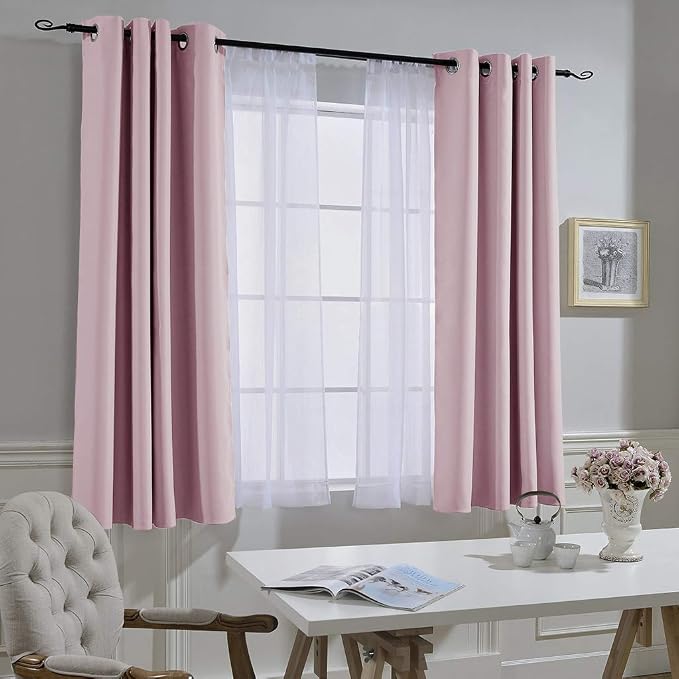 NICETOWN Room Darkening Curtain Panels 84 - Image 7