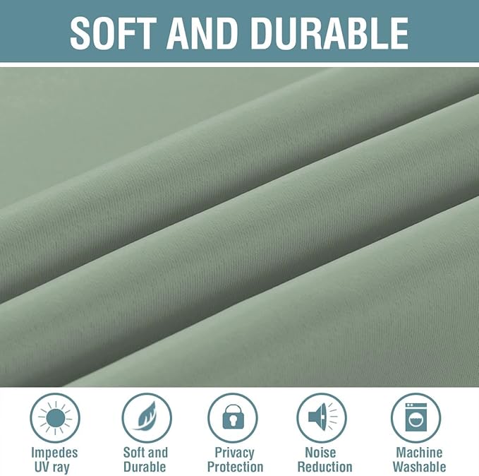 H.VERSAILTEX Blackout Curtain for Living Room Thermal Insulated Window - Image 4
