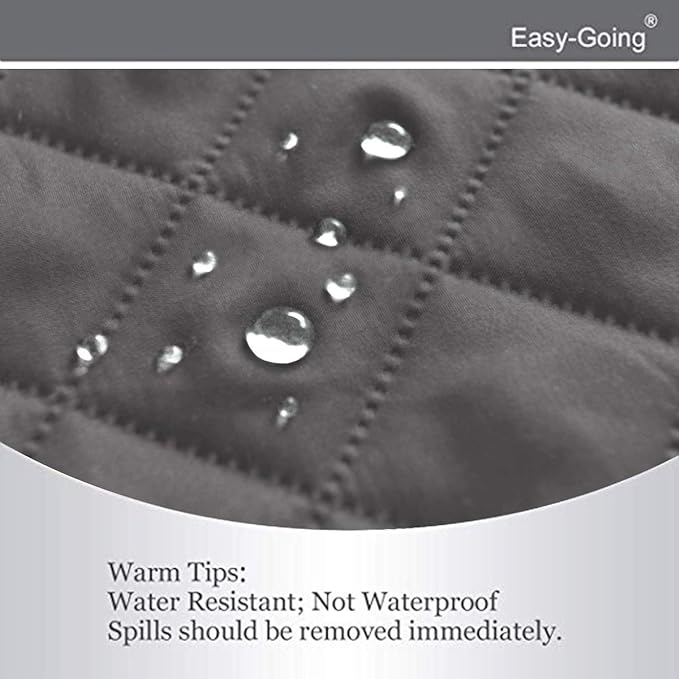 Easy-Going 4 Seater Sofa Slipcover Reversible Sofa Cover Water Resistant Couch - Image 5
