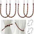 BEL AVENIR Curtain Rope Tiebacks, Drapery Rope Holdbacks by BELAVENIR