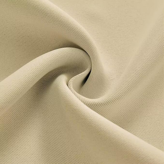 Joydeco Blackout Curtains for Bedroom 90 inch Long 2 Panels, Thermal Insulated - Image 2